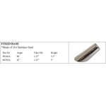 Fixed Base - 316 Stainless Steel Marine Part