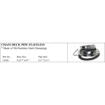 Chain Deck Pipe Stainless, 304 Stainless Steel