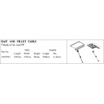 Bait and Fillet Table for Marine Use