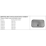 Rectangle Hatch Fly Screen with Durable Frame
