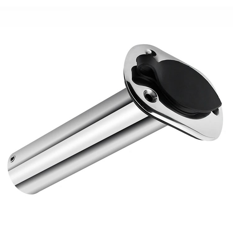 316 Stainless Steel Flush Mount Fishing Rod Holder