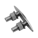 WSA Marine 6in 316 Stainless Steel Pop-Up Cleat, Mirror Polish