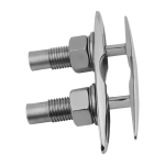 WSA Marine 6in 316 Stainless Steel Pop-Up Cleat, Mirror Polish