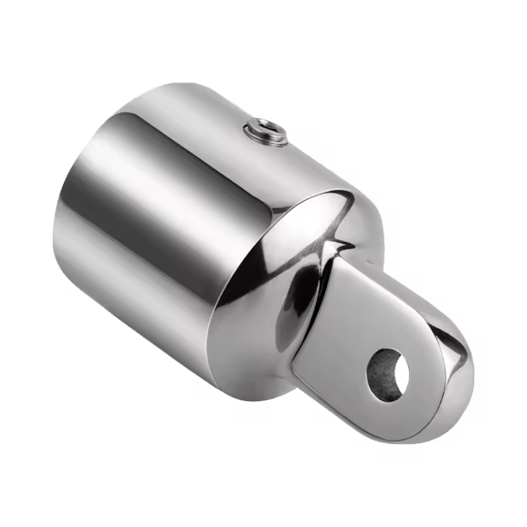 HMI 316 Stainless Steel Bimini Eye End Cap, 3/4 to 1-1/4 in