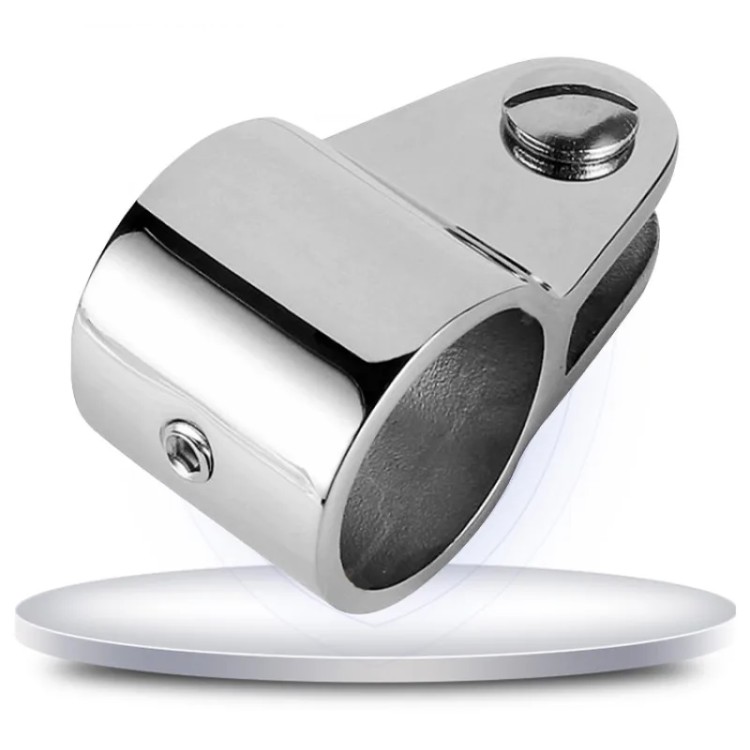 HMI 316 SS Bimini External Eye End Cap, 1 in & 1-3/16 in