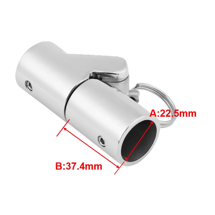 316 Stainless Folding Swivel Tube Connector 7/8in & 1in