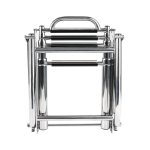 HMI 316 SS Under-Platform Telescoping Boat Ladder w/ Handrails