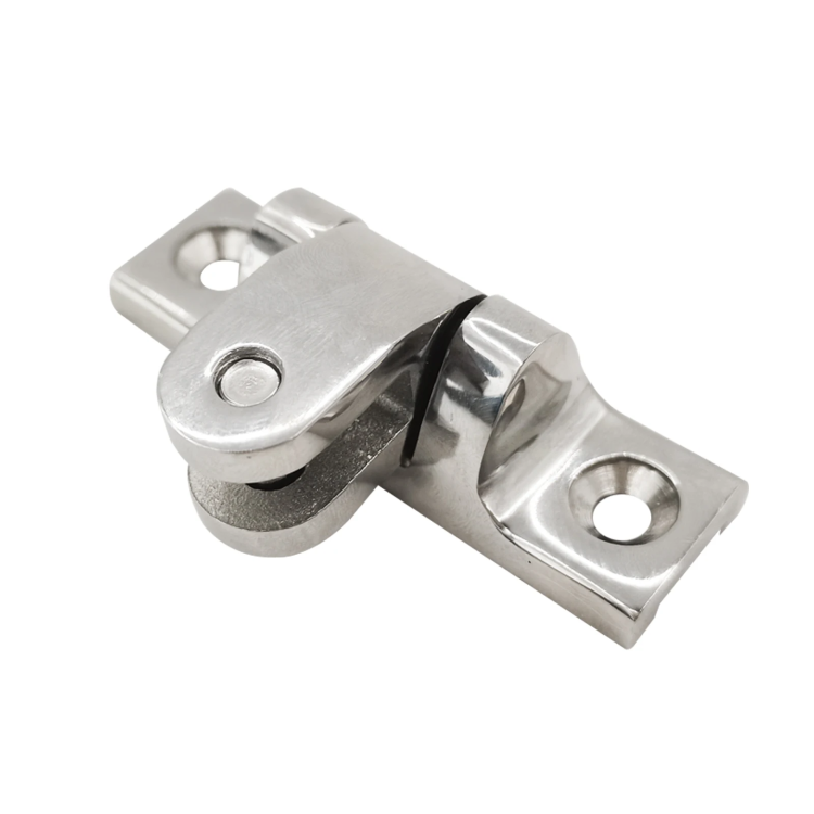 Stainless Steel Swivel Deck Hinge Top-Mount Marine Fitting