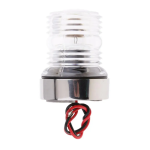 Ocean Wave 360° White LED Anchor Light 12V, SS Base