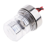 Ocean Wave 360° White LED Anchor Light 12V, SS Base