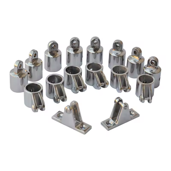 Ocean Wave 316 Stainless 4-Bow Bimini Top Hardware Set