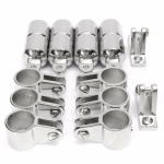 Ocean Wave 316 Stainless 4-Bow Bimini Top Hardware Set