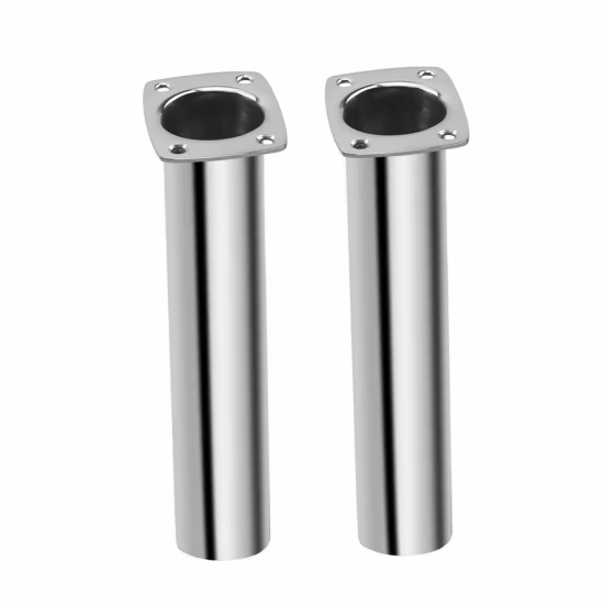 HMI 316 Stainless Flush Mount Fishing Rod Holders, 2 Pack