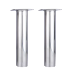 HMI 316 Stainless Flush Mount Fishing Rod Holders, 2 Pack