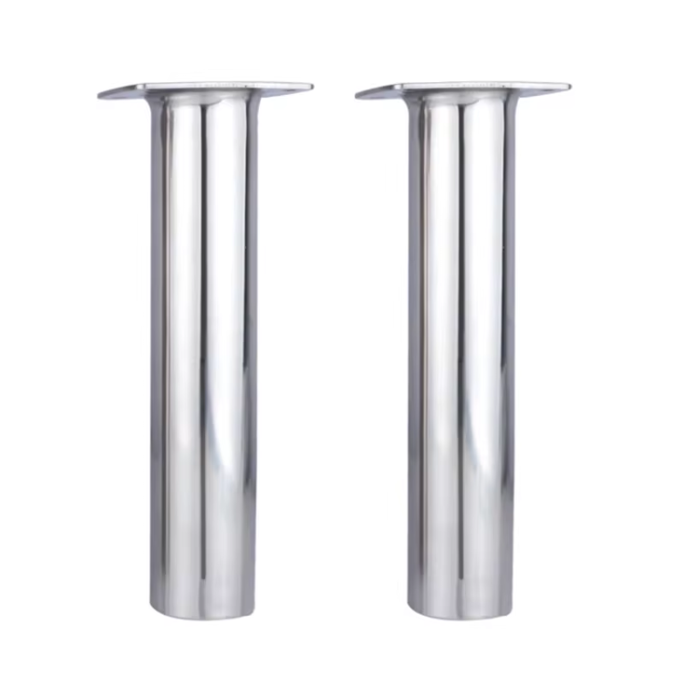 HMI 316 Stainless Flush Mount Fishing Rod Holders, 2 Pack