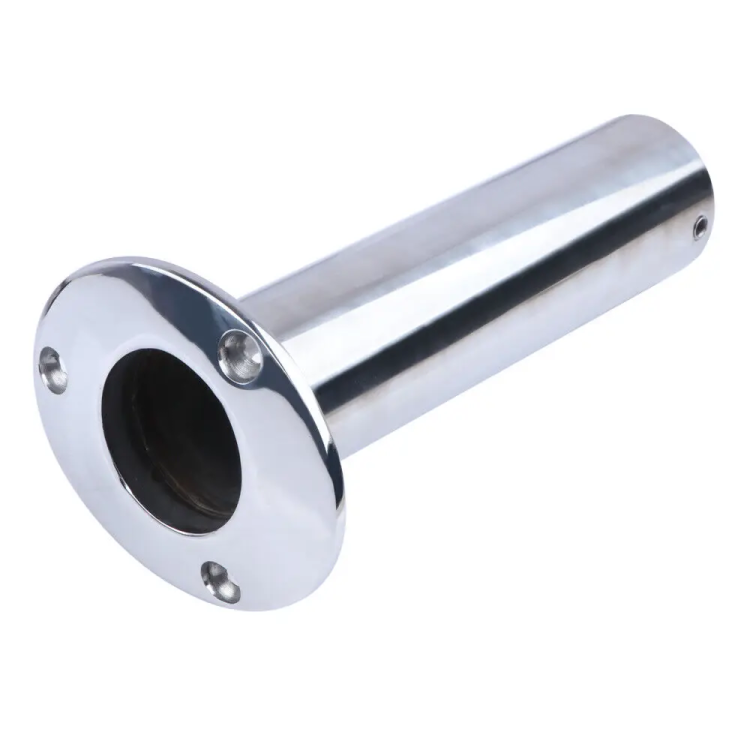 HMI 316 Stainless Flush Mount Fishing Rod Holders, 2-Pack