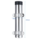 HMI 2-Piece 10in Stainless Steel Side-Mount Fishing Rod Holders