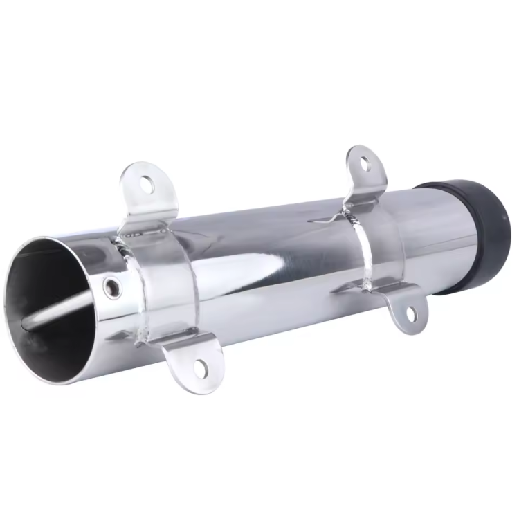 HMI 2-Piece 10in Stainless Steel Side-Mount Fishing Rod Holders