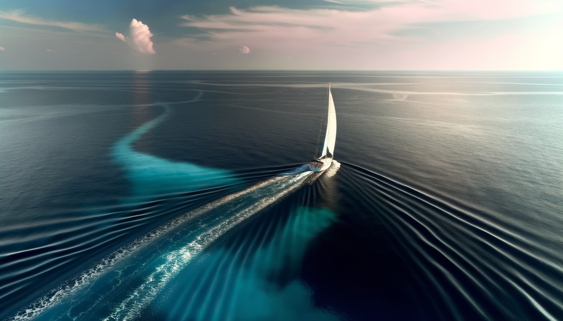 Smaller Sailboat vs Bigger Sailboat