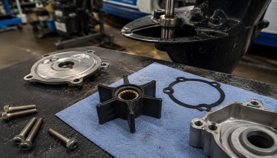 How to Change the Water Pump Impeller of Outboard Engines